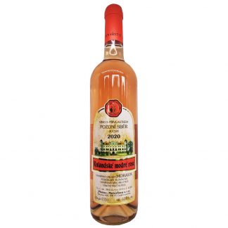 Rulandské modré rosé 2020 pozdní sběr