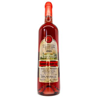 Rulandské modré rosé 2023 pozdní sběr